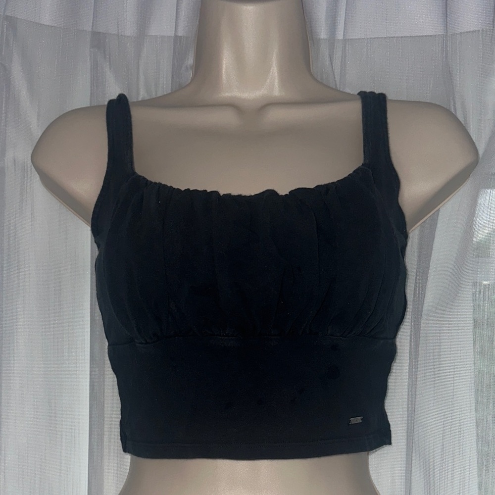 Hollister Black Women's Crop Top